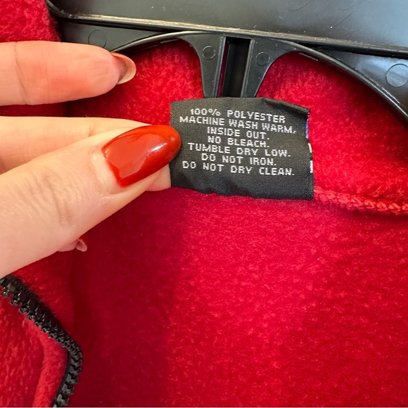 Arkansas Razorbacks Full Zip Fleece Jacket - Picture 3 of 5